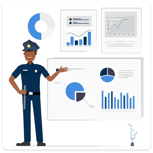 Real-time Analytics on Department, Teams, and Officers
